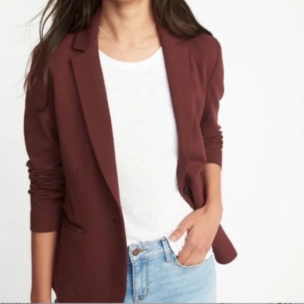 Old Navy Burgundy blazer